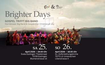Konzert #1 / Brighter Days – Gospel meets Big Band